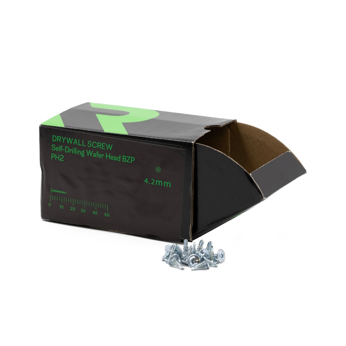 RIKÄ DWSR028 4.2 x 13mm Self-Drilling Wafer Head BZP Drywall Screw 1000pk